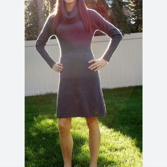 Adventura Ladies  Sweater Dress with Cowl Neck. Size Medium Excellent Condition! - Picture 1 of 5
